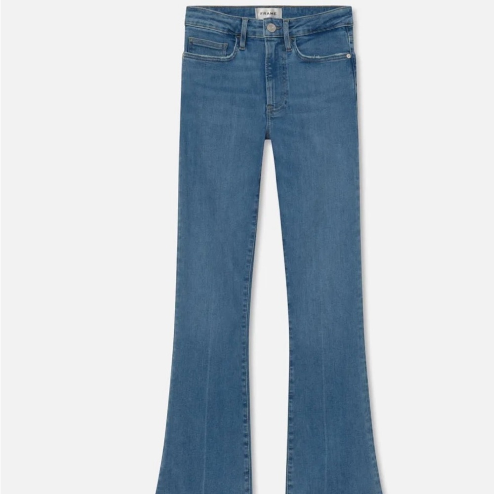 FRAME jeans size 26 Le crop mini boot - Picture 3 of 9